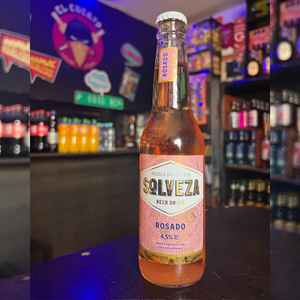 Cerveza solvesa rosada de 330cc